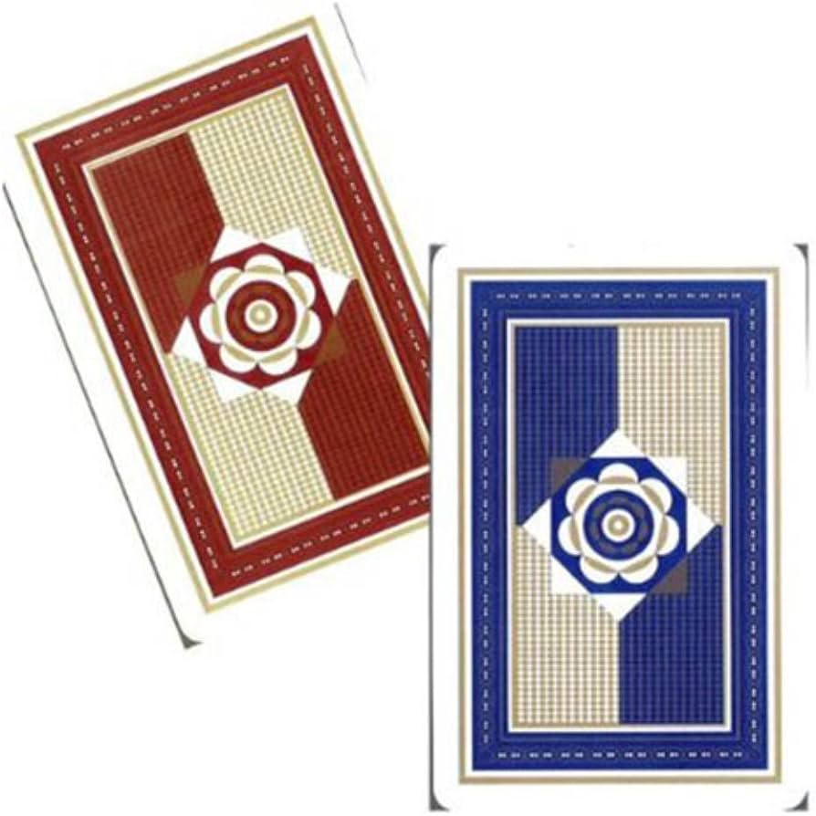BARCODE MARKED CARDS MARION ROSES BRIDGE JUMBO