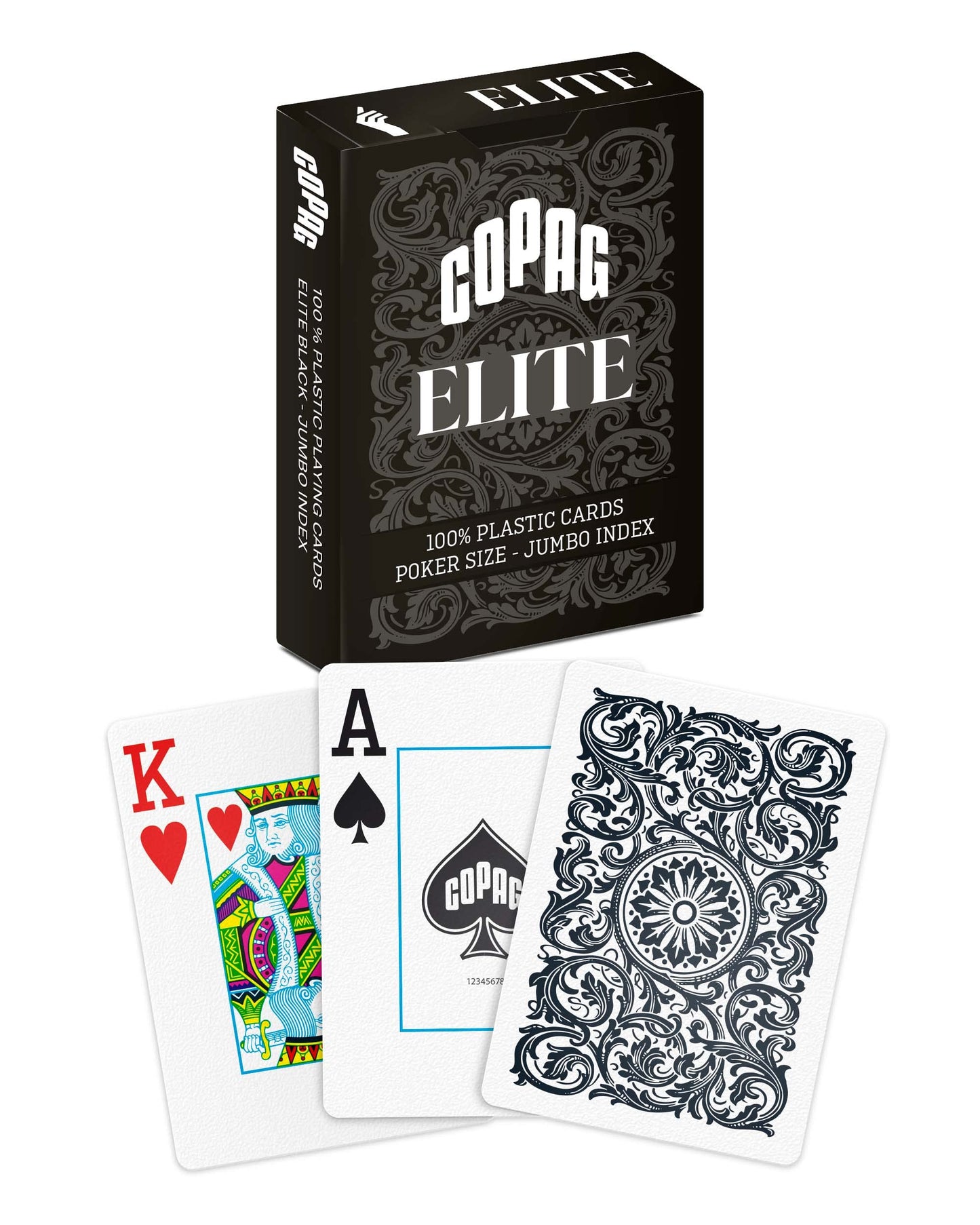 UV MARKED CARDS COPAG ELITE POKER SIZE JUMBO