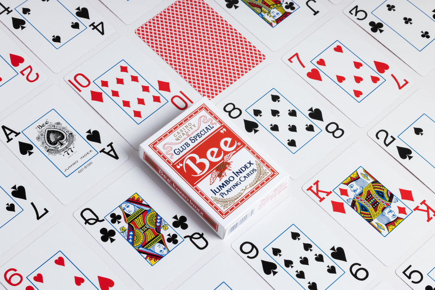 BARCODE MARKED CARDS BEE JUMBO