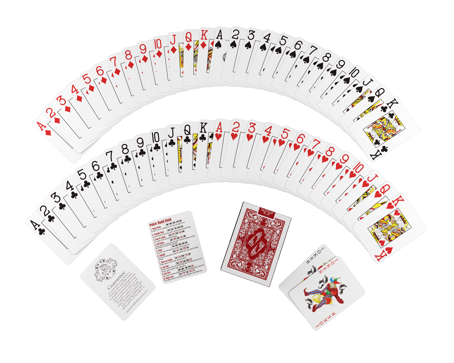 BARCODE MARKED CARDS BULLETS POKER JUMBO