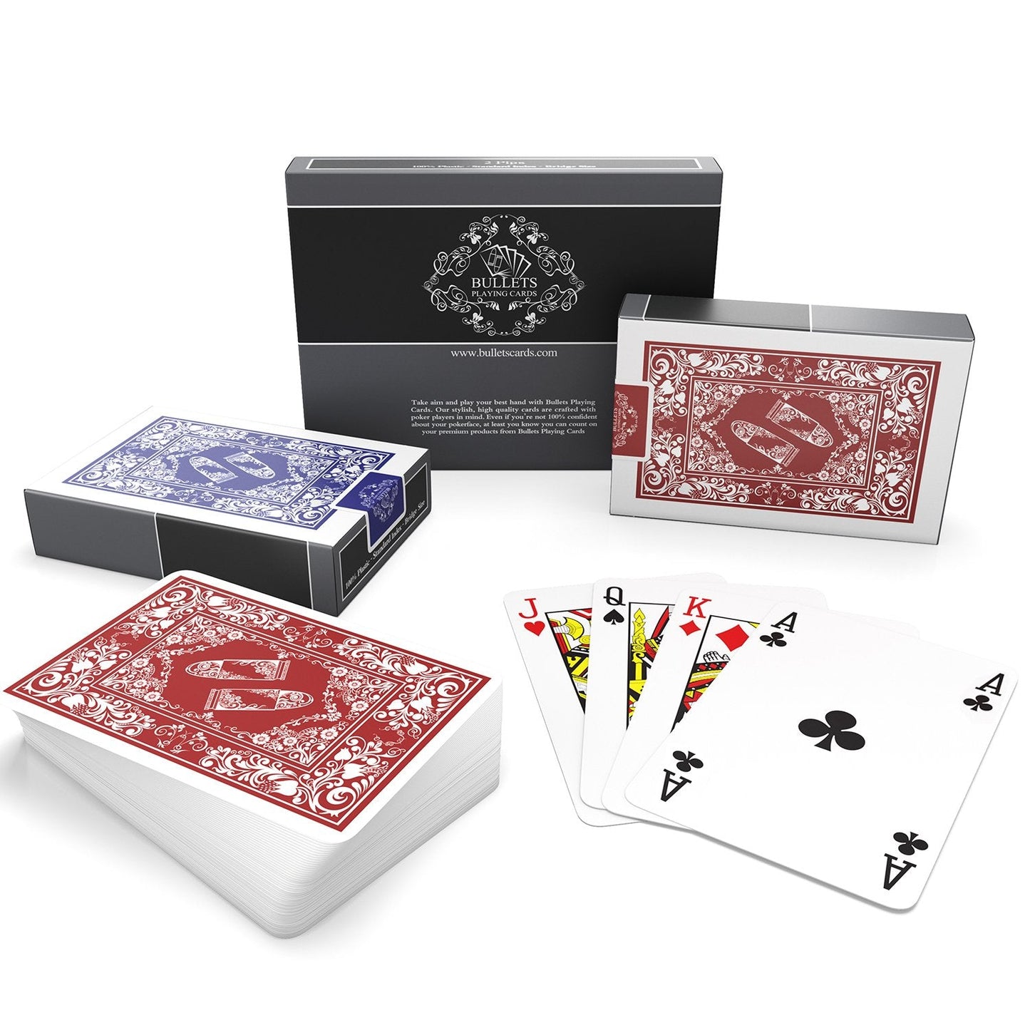 BARCODE MARKED CARDS BULLETS BRIDGE STANDARD