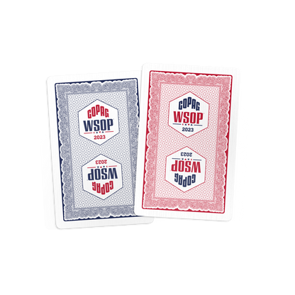 UV MARKED CARDS COPAG WSOP 2023 BRIDGE SIZE JUMBO