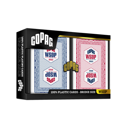 UV MARKED CARDS COPAG WSOP 2023 BRIDGE SIZE JUMBO