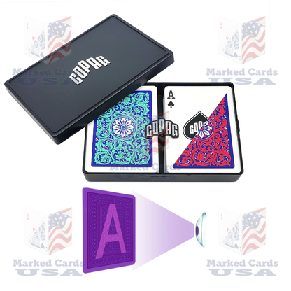 UV MARKED CARDS COPAG NEOTERIC POKER SIZE REGULAR