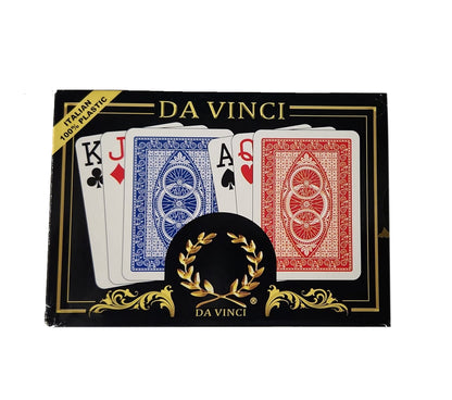 BARCODE MARKED CARDS DA VINCI RUOTE POKER JUMBO