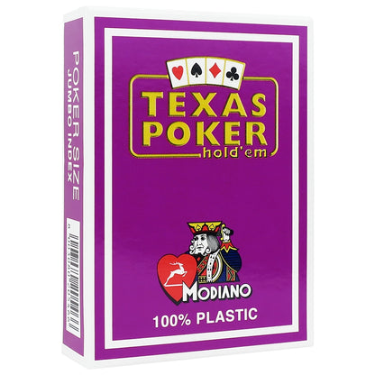 BARCODE MARKED CARDS MODIANO TEXAS POKER JUMBO