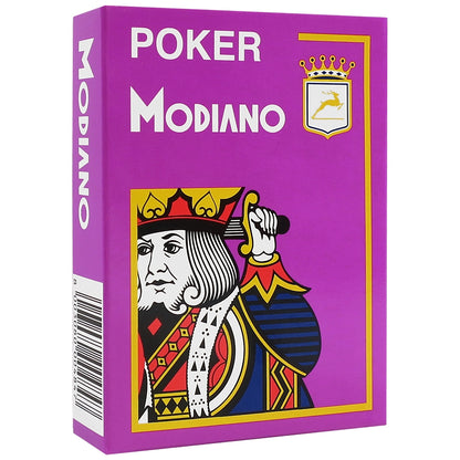 UV MARKED CARDS MODIANO CRISTALLO POKER 4 PIP JUMBO