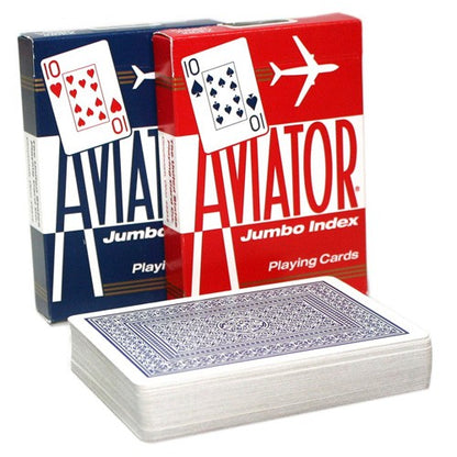 BARCODE MARKED CARDS AVIATOR JUMBO