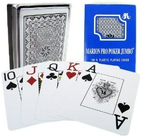 UV MARKED CARDS MARION PRO POKER JUMBO