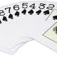 UV MARKED CARDS CHIPS AND GAMES POKER SIZE JUMBO