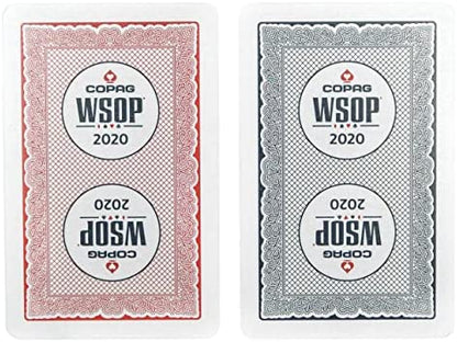 UV MARKED CARDS COPAG WSOP 2020 BRIDGE SIZE REGULAR