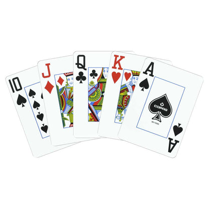 BARCODE MARKED CARDS COPAG UNIQUE POKER SIZE JUMBO