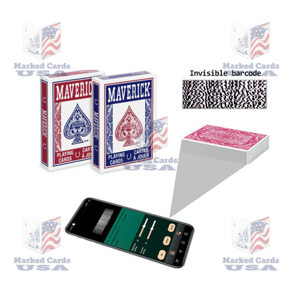 BARCODE MARKED CARDS MAVERICK REGULAR