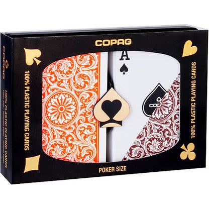 BARCODE MARKED CARDS COPAG POKER SIZE REGULAR