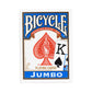 BARCODE MARKED CARDS BICYCLE JUMBO