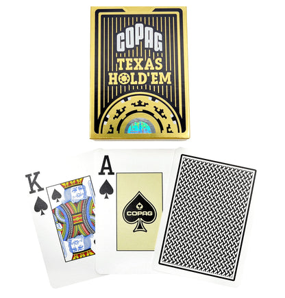 UV MARKED CARDS COPAG TEXAS HOLD'EM POKER SIZE JUMBO