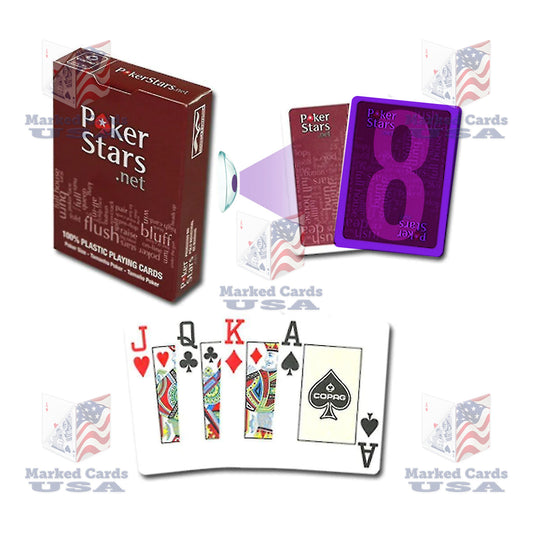 UV MARKED CARDS POKER STARS