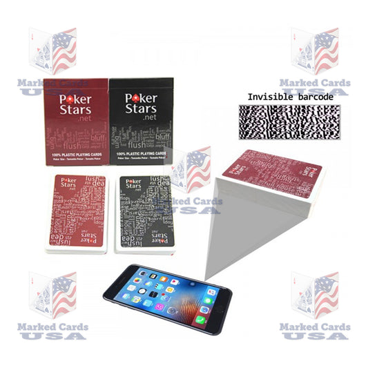 BARCODE MARKED CARDS POKER STARS