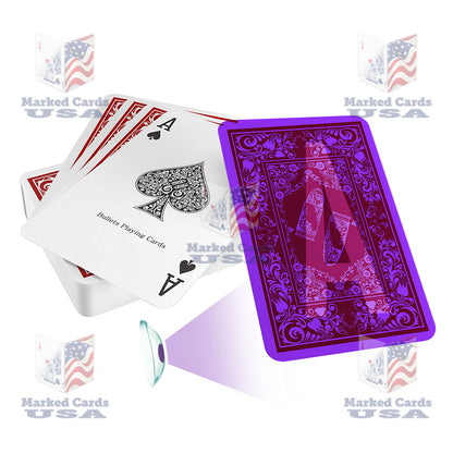 UV MARKED CARDS BULLETS POKER JUMBO