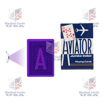 UV MARKED CARDS AVIATOR JUMBO