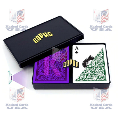 UV MARKED CARDS COPAG POKER SIZE REGULAR