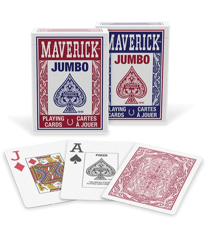 UV MARKED CARDS MAVERICK JUMBO