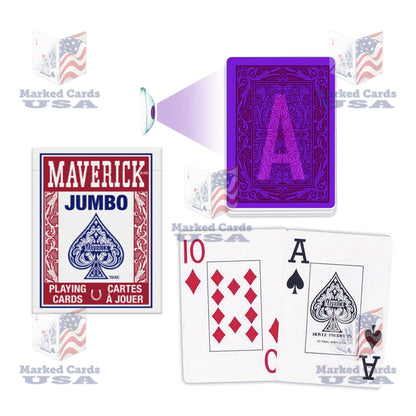 UV MARKED CARDS MAVERICK JUMBO